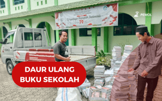 SMA Babussalam Pekanbaru Manfaatkan Peluang Ekonomi dari Daur Ulang Buku Sekolah Tak Terpakai